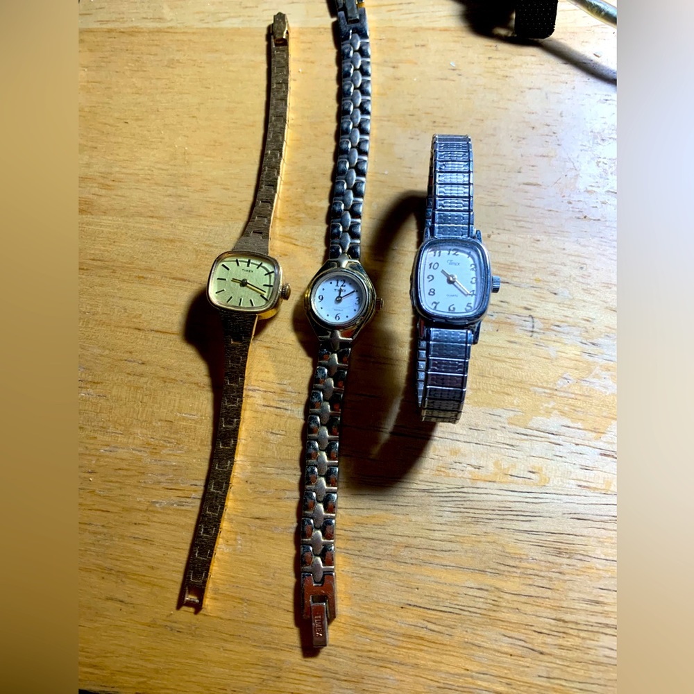 Three Timex ladies watches